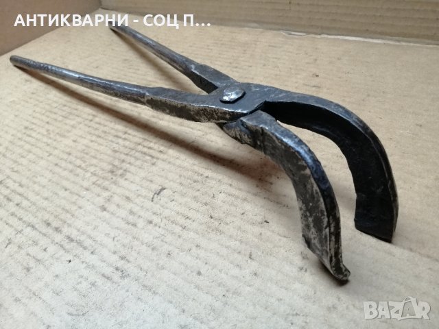 Стари Ковани Ковашки Клещи. , снимка 2 - Антикварни и старинни предмети - 41491957