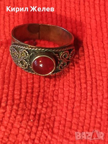 ПОСРЕБРЕН или СРЕБЪРЕН с ФИЛИГРАННИ ОРНАМЕНТИ СТАРИНЕН СКЪПОЦЕНЕН ПРЪСТЕН 2173, снимка 4 - Антикварни и старинни предмети - 33867180