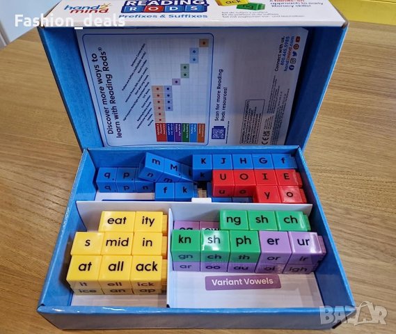 Ново Hand2Mind Учебни ресурси за учене на думи/Правопис Игра Деца, снимка 10 - Образователни игри - 41453730