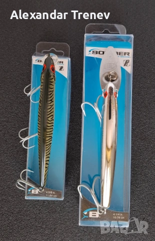 Морски воблери BOMBER, снимка 3 - Такъми - 53106062