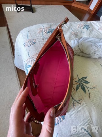 80 лв до 30.10!MAGNoL,маркова чанта с естествена кожа като детайли,прекрасен цвят, снимка 9 - Чанти - 41100312