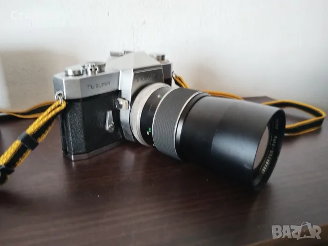 Камера YASHICA TL SUPER Japan, снимка 5 - Фотоапарати - 56258350