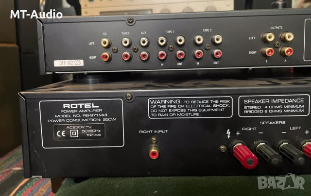 Rotel RB 971 mk2, снимка 6 - Ресийвъри, усилватели, смесителни пултове - 41936801