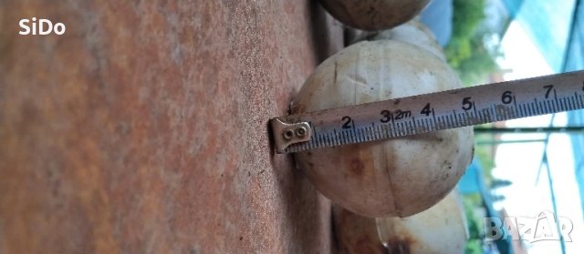 18 бр.отляти бели топки тип камък с размери:5-5-5см, снимка 7 - Други - 51024339