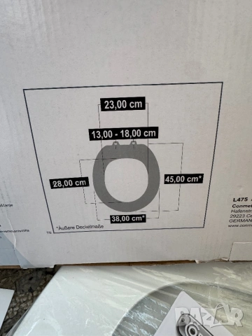 Тоалетна Седалка с Капак Cornat Sea Breeze MDF, Универсална WC с Плавно Затваряне и Бърз Монтаж!, снимка 8 - Други стоки за дома - 53697164