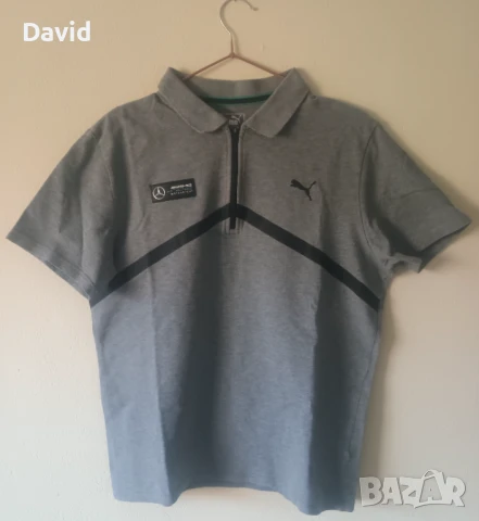 F1 оригинална фланелка 1/4 zip Puma AMG Petronas 