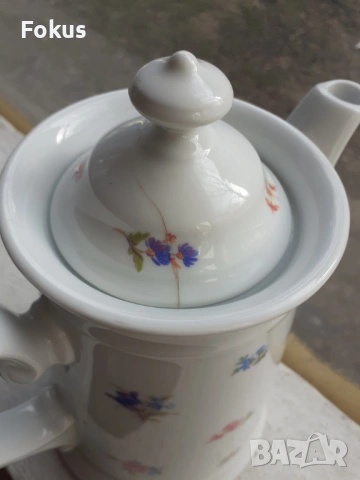 Чайник кана немски порцелан маркировка, снимка 3 - Антикварни и старинни предмети - 53388634