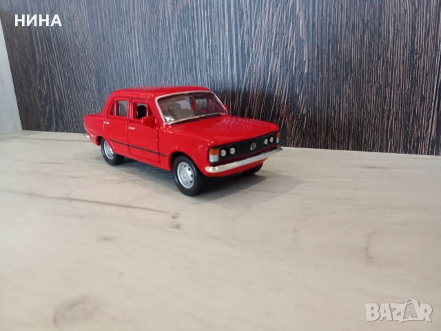 Метална количка Fiat 125P !!!, снимка 5 - Колекции - 53413858
