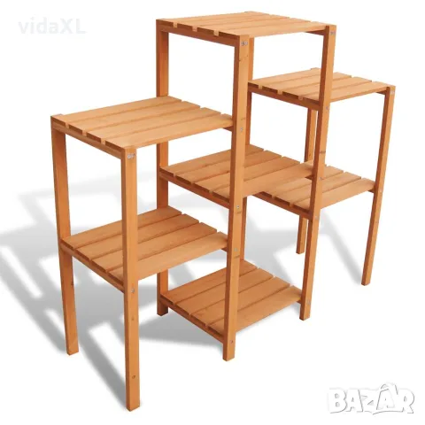 vidaXL Градинска поставка за саксии, 97х31х87 см