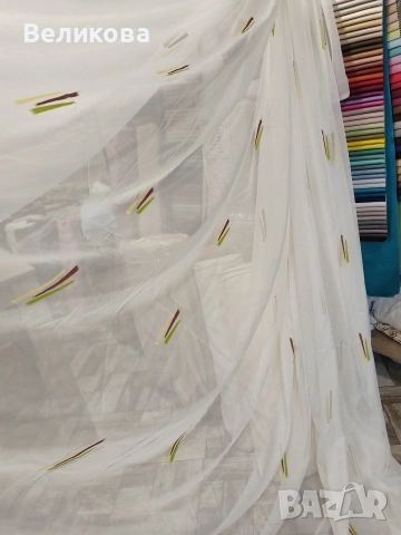 Намалена цена тънко перде , снимка 3 - Пердета и завеси - 53475216