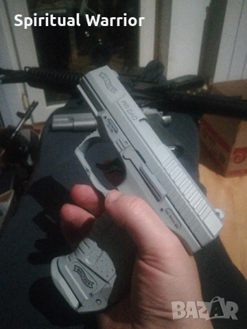 Airsoft метален пистолет Walther, с блоубек! 2 джаула Мощност! , снимка 2 - Колекции - 53830957