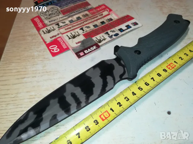 НОЖ 30СМ КАМУФЛАЖЕН ОСТЪР ЯК 1203252030, снимка 6 - Ножове - 49469878