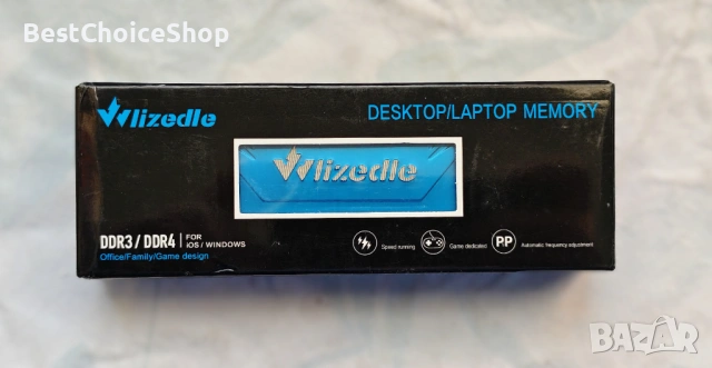 Wlizedle DDR3 8GB RAM комплект (2x4GB) 1600MHz CL11 U-DIMM, снимка 3 - RAM памет - 53700219