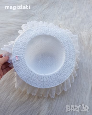 Детска капела - дантела, снимка 3 - Шапки, шалове и ръкавици - 41564941