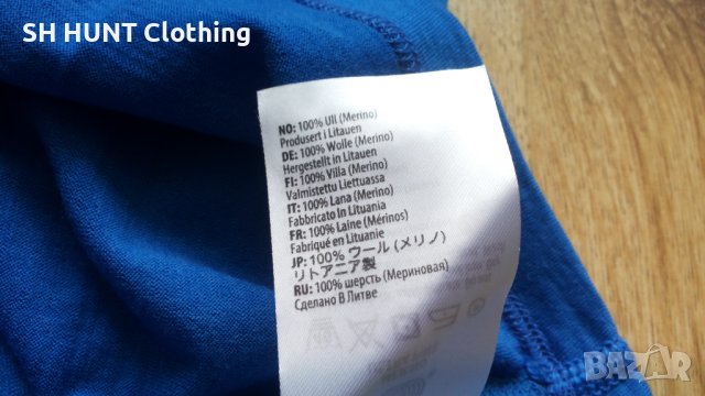 DEVOLD BREEZE KID T-SHIRT 100% Merino Wool размер 8 г / 128 см детска тениска - 301, снимка 9 - Детски тениски и потници - 41629950