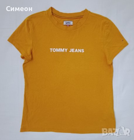 Tommy Jeans оригинална тениска XS памучна фланелка, снимка 1 - Тениски - 42096483