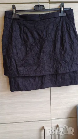 Черна пола Desigual 40 M, снимка 4 - Поли - 50300614