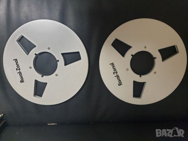26,5см 10,5" празни алуминиеви магнетофонни ролки Rocal-Zonal. В много добро състояние. Комплекта за, снимка 2 - Други - 39726951