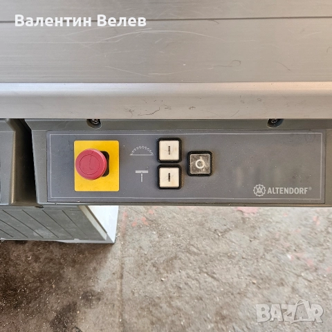 форматно разкройващ циркуляр 3000мм.ALTENDORF F 45, , снимка 8 - Други машини и части - 52828314