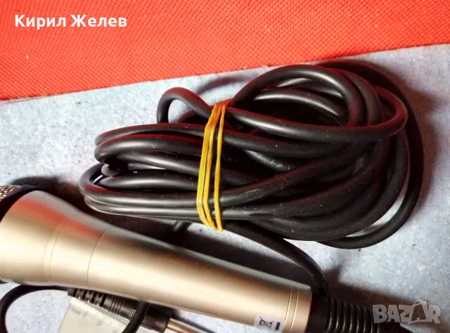 SILVER CREST ПРОФЕСИОНАЛЕН МИКРОФОН За ПЕВЦИ МУЗИКАНТИ и ДРУГИ СЦЕНИЧНИ ИЗПЪЛНИТЕЛИ 18608, снимка 10 - Микрофони - 47708869