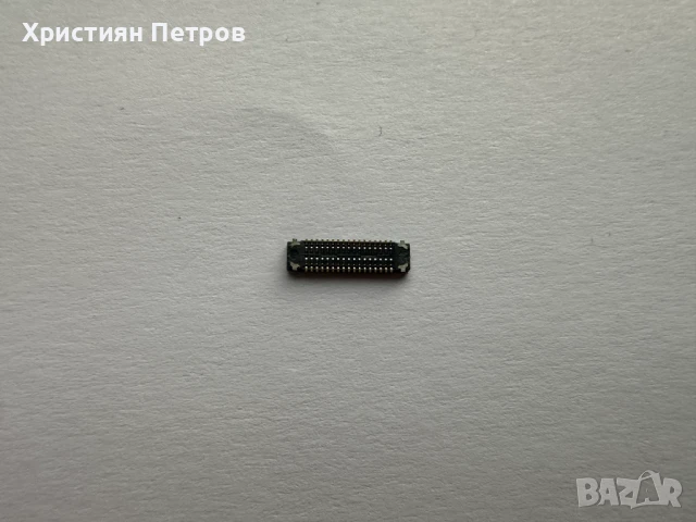 Конектор / Букса 34 pin женски на платката за Samsung Galaxy Xcover 6 Pro, снимка 4 - Резервни части за телефони - 50932711