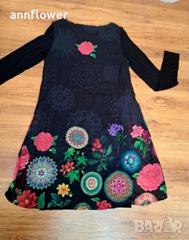 Рокля Desigual 38 S-M, снимка 4 - Рокли - 53848658