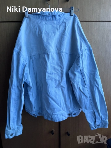Дънково яке, bershka, снимка 3 - Якета - 56297284