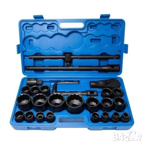 Гедоре с ударни вложки 26 части 3/4 12-стенно RockForce, снимка 1