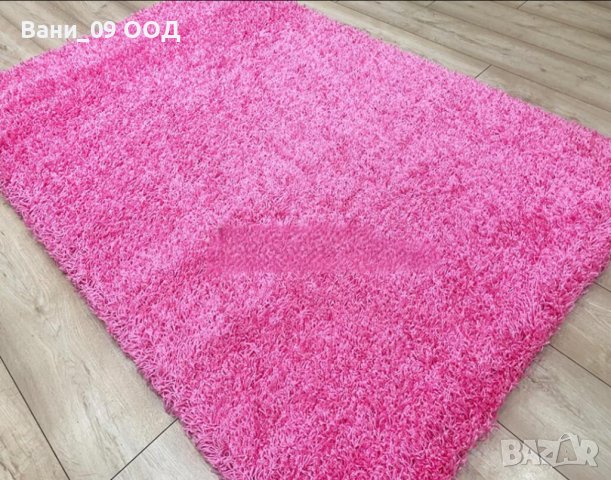 Розов шаги килим , снимка 3 - Килими - 40770120