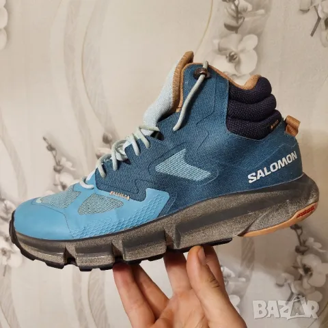 туристически обувки SALOMON PREDICT HIKE MID GTX  Gore-Tex номер 42 2/3, снимка 13 - Спортни обувки - 48787813