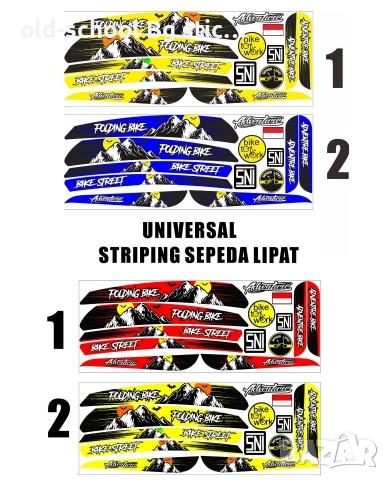 Облепване на Велосипеди , снимка 7 - Аксесоари за велосипеди - 52741824