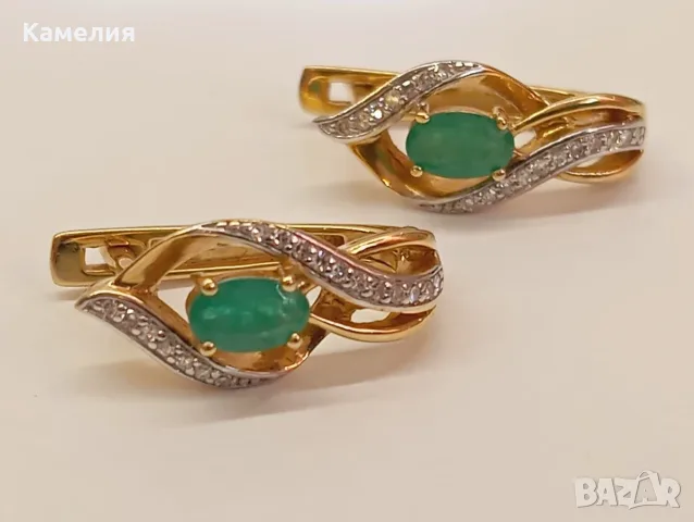 Руско злато. Комплект, снимка 3 - Бижутерийни комплекти - 56019532