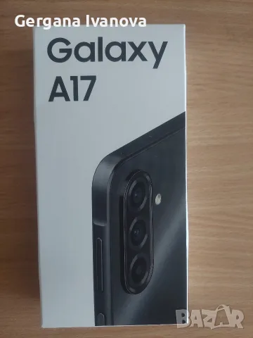 Чисто нов Samsung A17, неразпечатан, с гаранция
