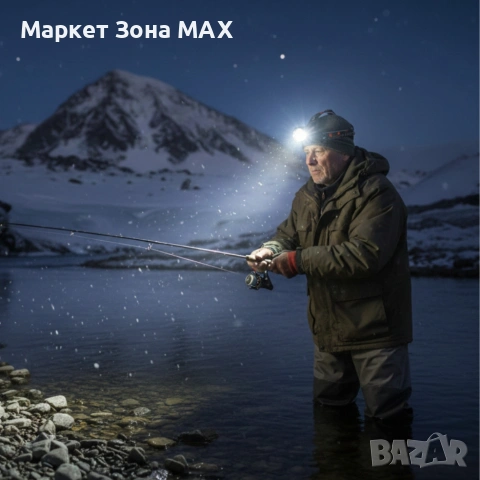 Мощен челник BL-T80-P50 - ZOOM и лесно USB зареждане, снимка 6 - Къмпинг осветление - 53419510