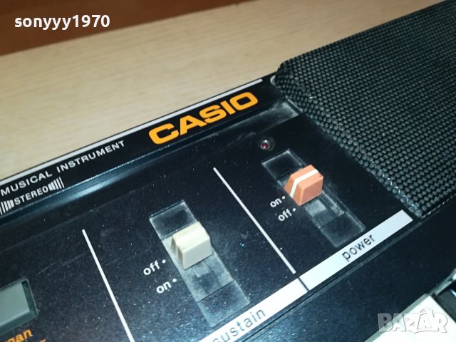 CASIO MT-200 CASIOTONE-MADE IN JAPAN-ВНОС SWISS 1707231134, снимка 9 - Синтезатори - 41572743