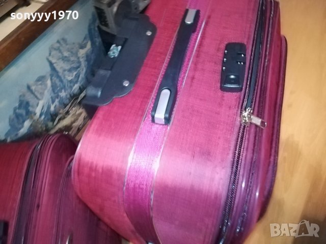 3 куфара-текстил 200лв-НОВИ 1908231804, снимка 15 - Куфари - 41904966