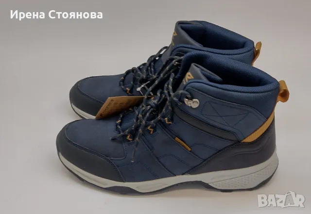 Мъжки зимни боти Runners, син цвят 45, снимка 13 - Мъжки боти - 49270062