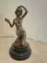 Прекрасна бронзова фигура на танцьорка , снимка 1