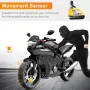 REAPP Алармена дискова ключалка за колело или мотоциклет 110db против кражба, снимка 4