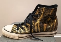 Нови Converse Chuck Taylor All Star Animal Print Gold Shoes, снимка 3