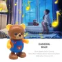 Роботизирана играчка Swinging Bear, Танцуващо мече, Светлинни ефекти, снимка 2
