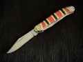 Висококачествен колекционерски джобен сгъваем нож Copperhead Coral Snake (RR2280), снимка 2