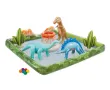 Надуваем център за игра Intex Jurassic, 201 х 201 см, динозаври, снимка 1