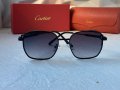 Cartier 2023 дамски слънчеви очила 4 цвята квадратни, снимка 8