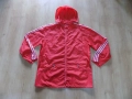 горнище adidas vintage retro адидас ветровка суитчър худи блуза фанела яке мъжко спорт оригинал XXL, снимка 1
