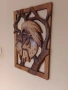 Ръчно изработена дърворезба , снимка 4