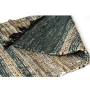 Килим тип черга с ресни, черно с бежово, 3 размера, снимка 9