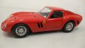 Метална количка Ferrari GTO(1962) Burago 1:18, снимка 2