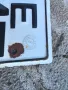 Стара емайлирана табела, номер, снимка 2