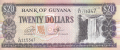 20 долара 1996, Гвиана, снимка 1